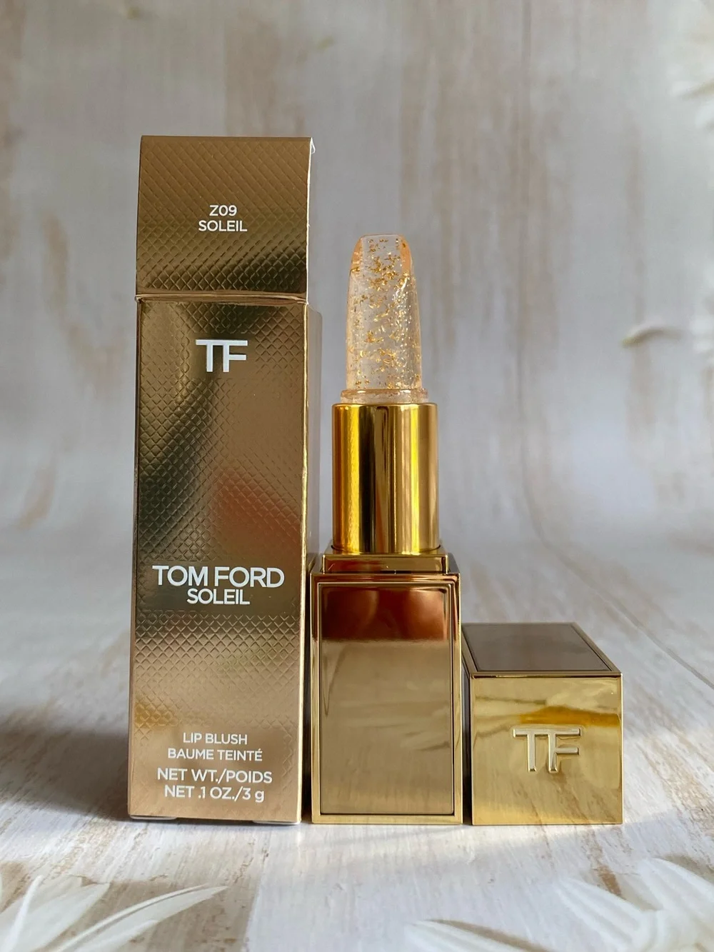 Tom Ford Z09 Soleil Lip Blush Full Size 0.10 oz/ 3G NIB Limited Authentic